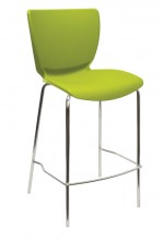 Cello Bar Stool.Stainless Steel Frame. 1 Piece Plastic Shell. Choice Of Colours